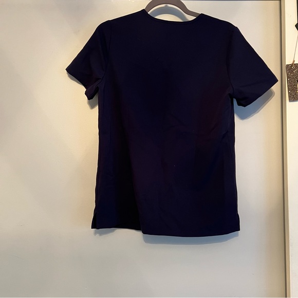 FIGS Catarina Scrub Top, Navy - S - Picture 2 of 2